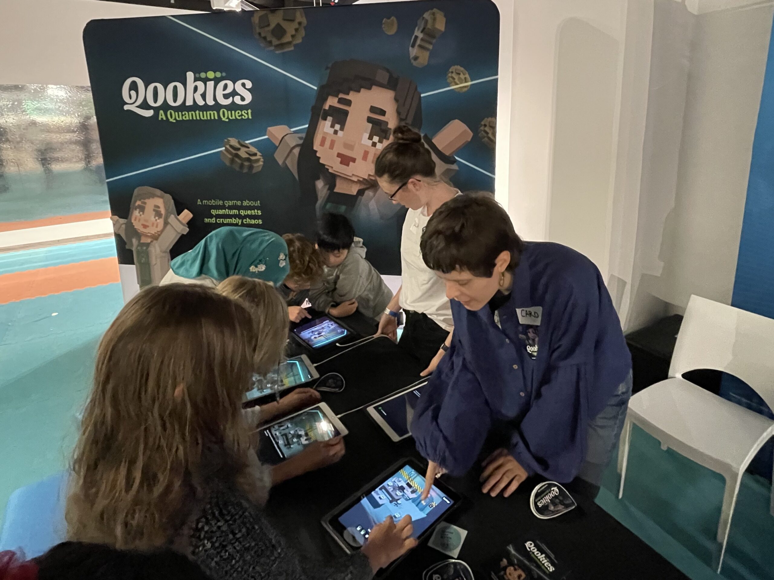 Qookies war bei den Münchner Wissenschaftstagen mit dem Entdeckerreich der FORSCHA
